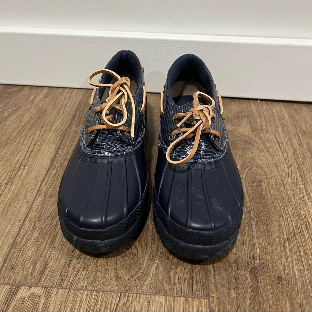 Sperry Navy and Tan Duck Boots - Picture 7 of 14